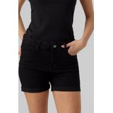 VERO MODA VMLUNA MR FOLD SHORTS MIX GA NOOS Dames Broek - Groen - Katoen