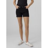 VERO MODA VMLUNA MR FOLD SHORTS MIX GA NOOS Dames Broek - Groen - Katoen
