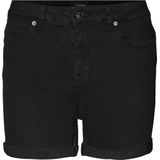 VERO MODA VMLUNA MR FOLD SHORTS MIX GA NOOS Dames Broek - Groen - Katoen