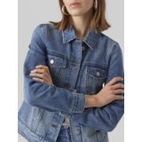 Vero Moda - Zorica - Spijkerjas - Blauw - 80% Katoen, 20% Polyester