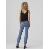 Pullover - Gebreid - V-Hals - Mouwloos - Regular Fit