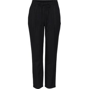 VERO MODA - Rechte Broek - Zwart - Viscose