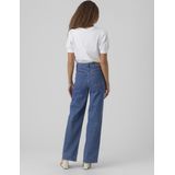 T-shirt - O-hals - 2/4 Mouwen - Volumineuze Mouwen - Regular Fit