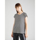 Vmava - T-shirt - Kleur - O-hals - Korte Mouwen - Regular Fit