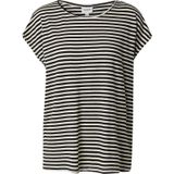 Vmava - T-shirt - Kleur - O-hals - Korte Mouwen - Regular Fit