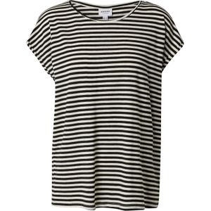 Vmava - T-shirt - Kleur - O-hals - Korte Mouwen - Regular Fit