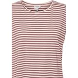 Vero Moda - VMAVA PLAIN SS TOP STRIPE GA JRS NOOS - Shirt - Nostalgia Rose Stripes