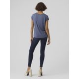 Shirt - AVA - Effen - TENCEL™ Lyocell - Kwartmouw - Losse Pasvorm