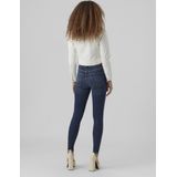 Vero Moda - 148208vtpe23 - Spijkerjas - Blauw - Katoen/Polyester/Gerecycled Katoen