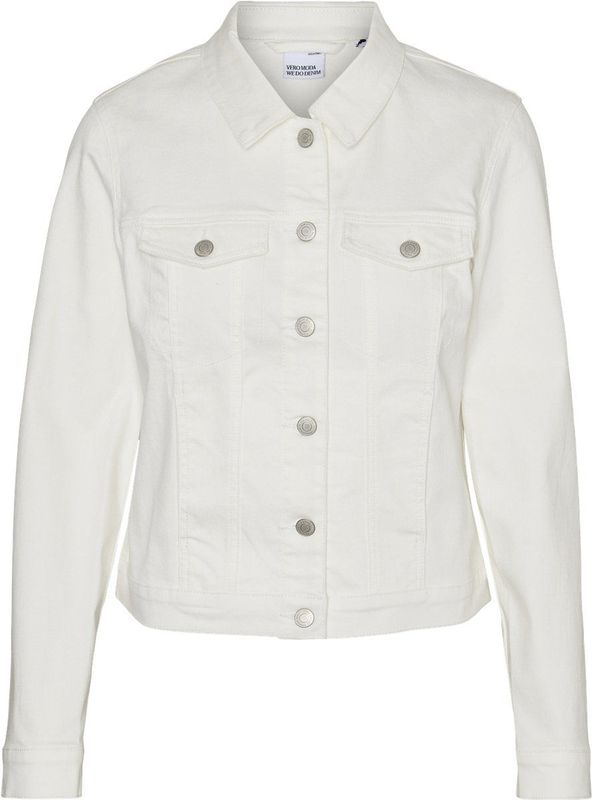 Vero Moda - 148208vtpe23 - Spijkerjas - Blauw - Katoen/Polyester/Gerecycled Katoen