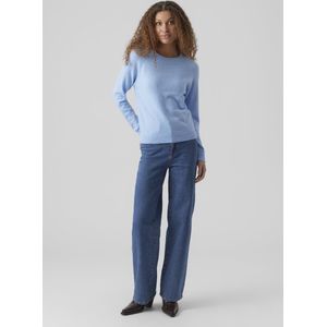 Gebreide Trui - Little Boy Blue - Regular Fit - Ronde Hals - Lange Mouwen