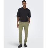 Only & Sons - ONSMARK - Chino Broek - Groen - Slim Fit