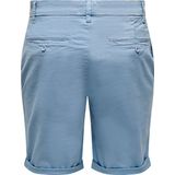 Chino Shorts - Beige - Katoen - Riemlussen