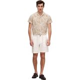 Selected Homme - SLHREGULAR-BRODY LINEN - Korte Broek - Wit - Linnen