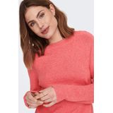 Only Trui Onlrica Life Pullover Knt Noos 15204279 Sun Kissed Coral Dames