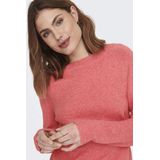 Only Trui Onlrica Life Pullover Knt Noos 15204279 Sun Kissed Coral Dames
