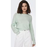 Only - Onlrica Life - Pullover - Mist Green - Katoen