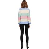 Gebreide Pullover - O-hals - Lange Mouwen - Geribde Mouwuiteinden - Regular Fit