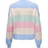 Gebreide Pullover - O-hals - Lange Mouwen - Geribde Mouwuiteinden - Regular Fit