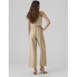 Vero Moda Vmcarmen Hr Wide Pull-on Pant Noos Dames Broeken Irish Cream