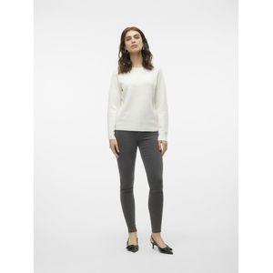 Gebreide Pullover - O-hals - Lange Mouwen - Geribde Manchetten - Regular Fit