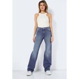 Jeans - Normale Taille - Breed Been - Rechte Pasvorm - Stretchy Katoenmix