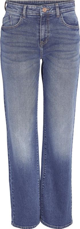 Jeans - Normale Taille - Breed Been - Rechte Pasvorm - Stretchy Katoenmix