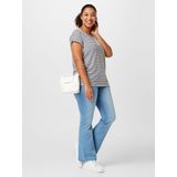 Stretchbroeken - Effen - Denim - High Waist - Light Washed