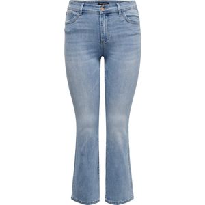 Only Carmakoma - Carsally HW SK Flared - Jeans - Blauw - Cropped
