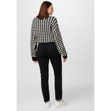 ONLY Carmakoma Caralicia Reg Strt Dnm Dot568 Noos Solid damesjeans, Delavé zwart