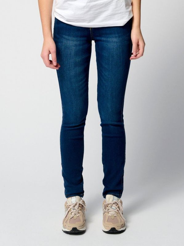 TeeShoppen - Skinny Broeken - Blauw - Denim