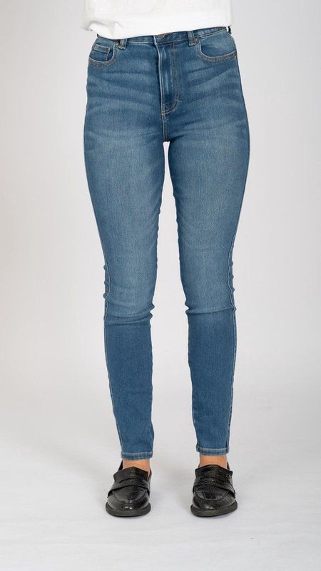 The Original Performance Skinny Jeans - Skinny Spijkerbroek Dames - Lichtblauw Denim - Hoge Taille