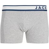 Jack & Jones - JACDENVER - Boxershorts - Rood Grijs Zwart - 3-Pack