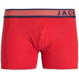 Jack & Jones - JACDENVER - Boxershorts - Rood Grijs Zwart - 3-Pack
