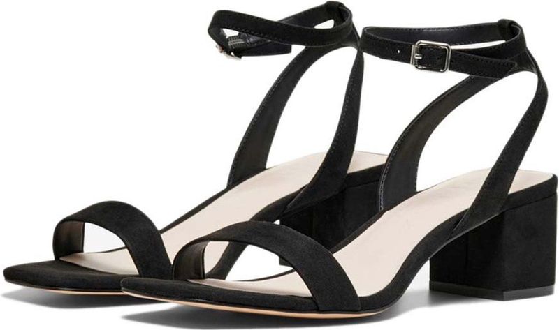 Only - Hanna 1 Life Sandalen - Zwart - Microvezel