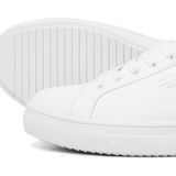 JACK&JONES JFWBALE PU Sneaker Heren - Laag - Vetersluiting - Rubberen Zool