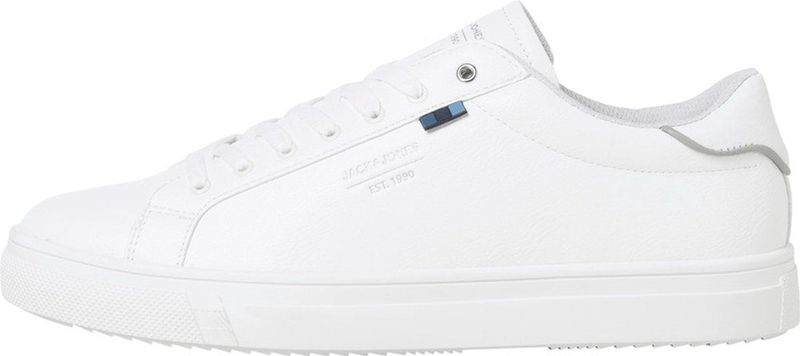 JACK&JONES JFWBALE PU Sneaker Heren - Laag - Vetersluiting - Rubberen Zool