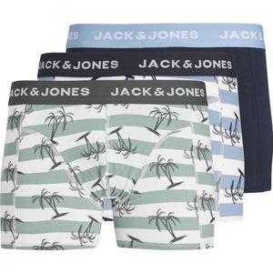 Jack and Jones - JACPALM - Boxershorts - Multipack - Zwart en Palmbomen - 95% Katoen