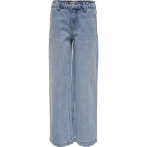 KIDS ONLY GIRL Wide Leg Jeans KOGCOMET Light Blue Denim