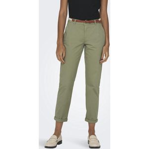 Chino - Blauw - Katoen - Inclusief Riem