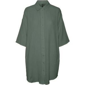 VERO MODA - VMNATALI 3/4 LONG OVERSHIRT WVN GA NOOS - Dames - Blouses