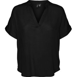 VERO MODA - Blouse - Zwart - Viscose