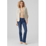 Blazer - Blauw - Viscose - Normale Pasvorm