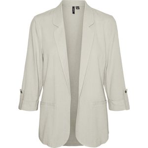 VERO MODA VMJESMILO 3/4 LOOSE BLAZER WVN GA NOOS Dames Blazer - Silver Lining