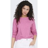 Only - Lesly Kings - Gebreide Damespullover - Mêlee - Viscosemix