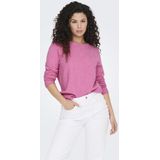 Only - Lesly Kings - Gebreide Damespullover - Mêlee - Viscosemix