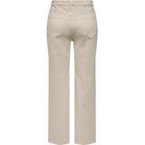 Only Jeans Onljuicy Hw Wide Leg Dnm Rea Noos 15288219 Ecru Dames