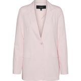 VERO MODA Vmzelda Ls Noos Losse damesblazer, roze/perfect motief