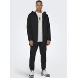 Only & Sons - Winterparka 'Alexander' - Zwart - Gerecycled Materiaal