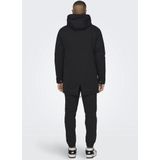 Only & Sons - Winterparka 'Alexander' - Zwart - Gerecycled Materiaal